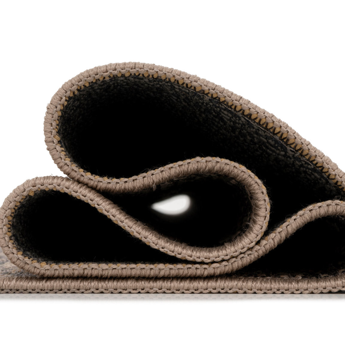 Washable Vintage Green Jute Style Runner - Cova