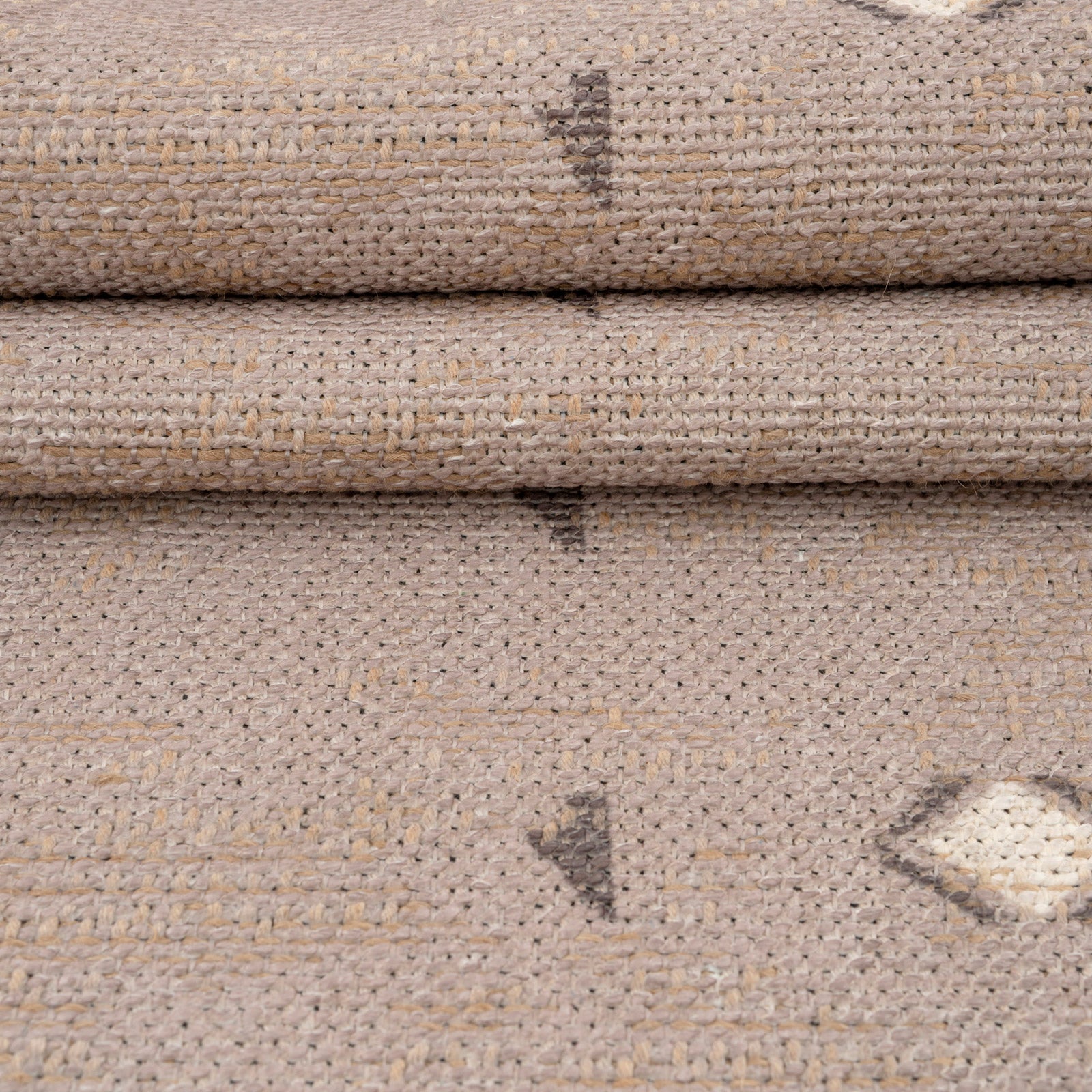 Washable Beige Berber Jute Style Runner - Lula