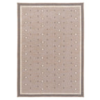 Washable Beige Berber Jute Style Rug - Lula
