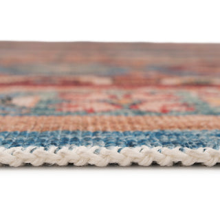 Washable Looped Multicolour Boho Rug - Alia