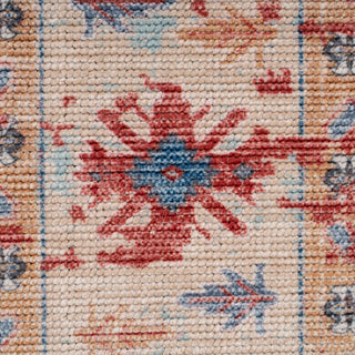 Washable Looped Red Vintage Rug - Anais