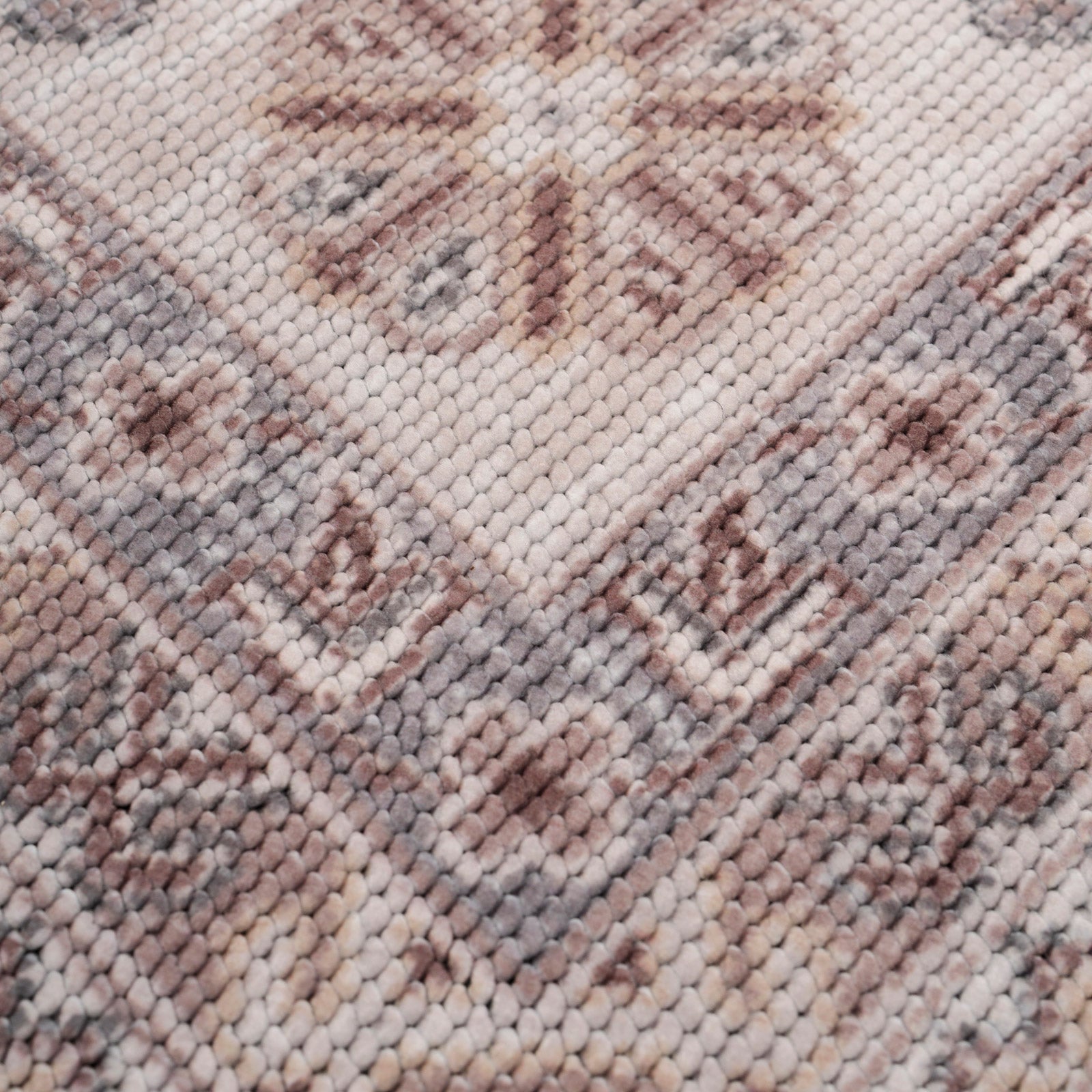 Washable Looped Grey Nordic Rug - Safi