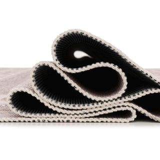 Washable Looped Grey Doormat - Safi