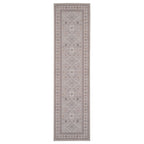 Washable Looped Grey Nordic Runner - Safi