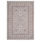 Washable Looped Grey Nordic Rug - Safi