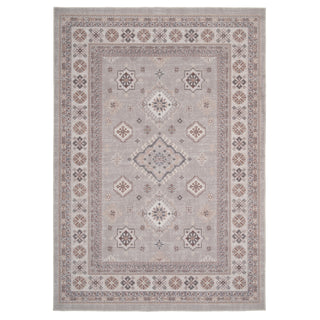 Washable Looped Grey Nordic Rug - Safi