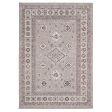 Washable Looped Grey Nordic Rug - Safi