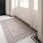 Washable Looped Grey Doormat - Safi