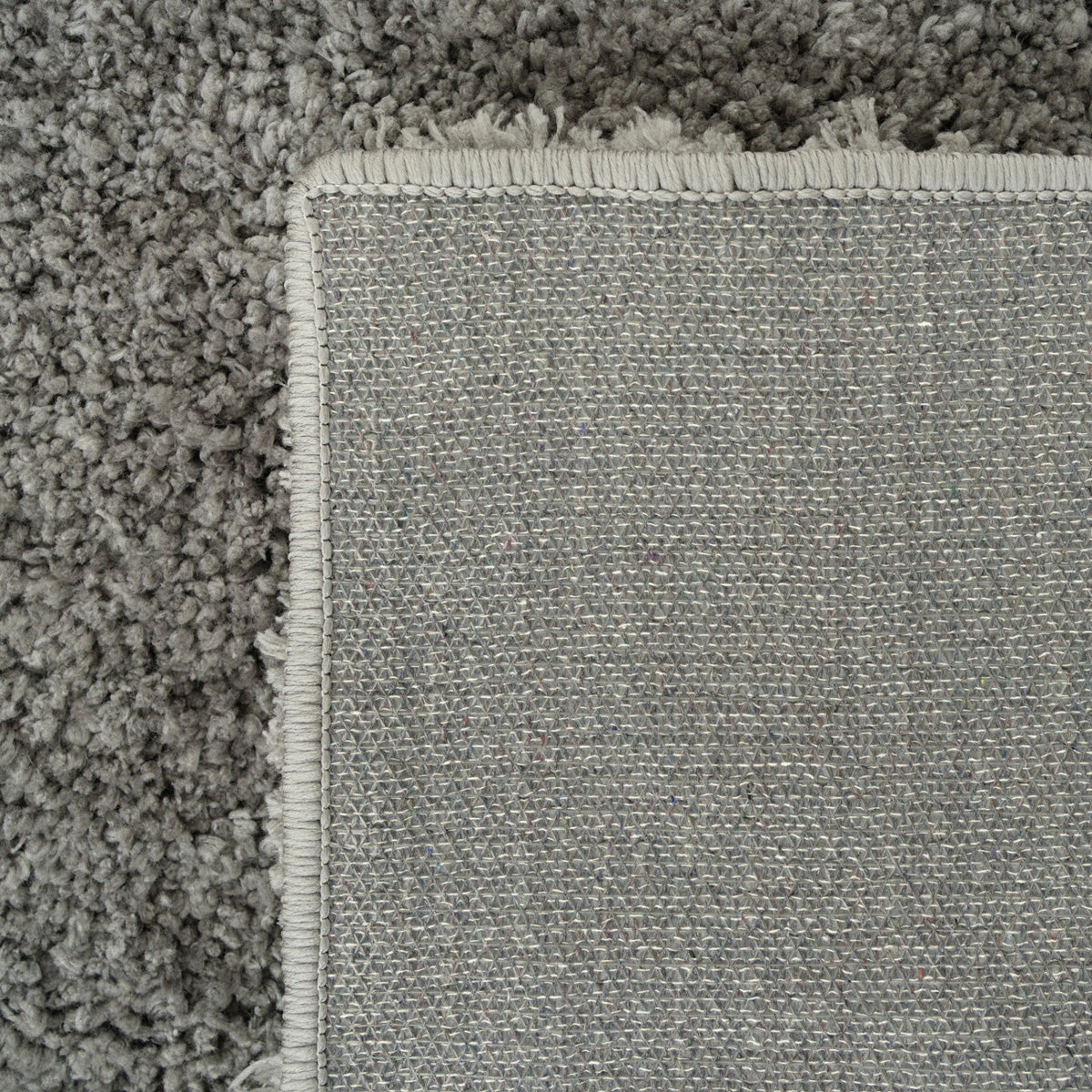 Premium Washable Shaggy Ash Grey Rug