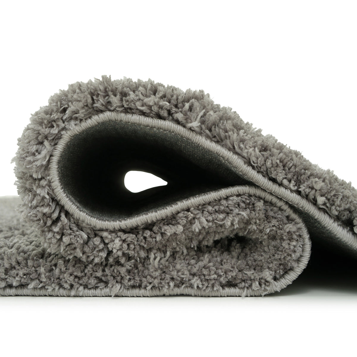 Premium Washable Shaggy Ash Grey Rug