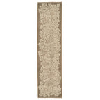 Washable Bird Anemone Taupe Runner - William Morris
