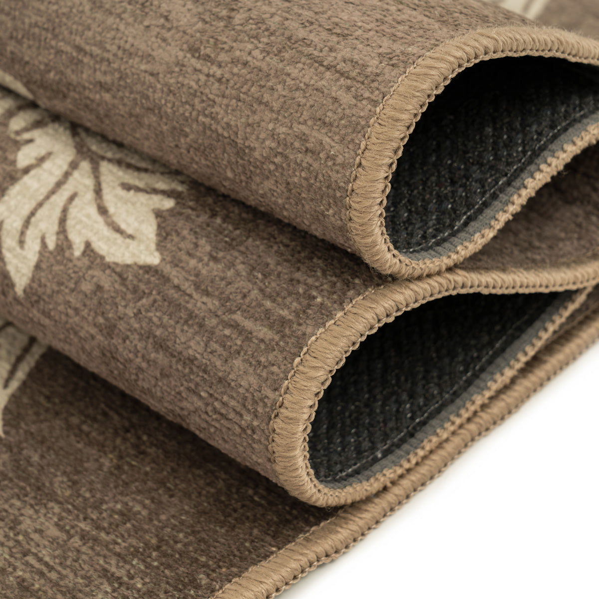 Washable Bird Anemone Taupe Rug - William Morris