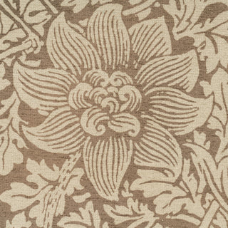 Washable Bird Anemone Taupe Rug - William Morris