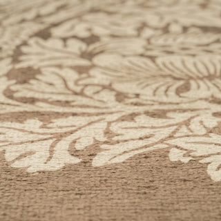 Washable Bird Anemone Taupe Runner - William Morris