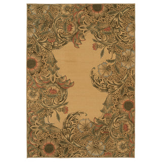 Washable Corncockle Beige Rug - William Morris