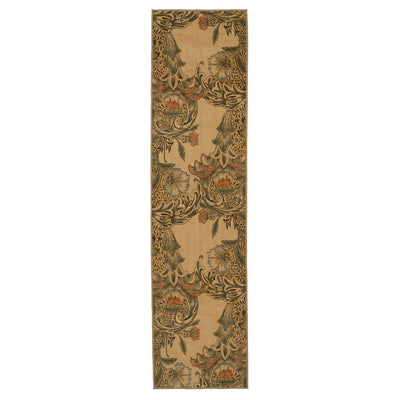Washable Corncockle Beige Runner - William Morris