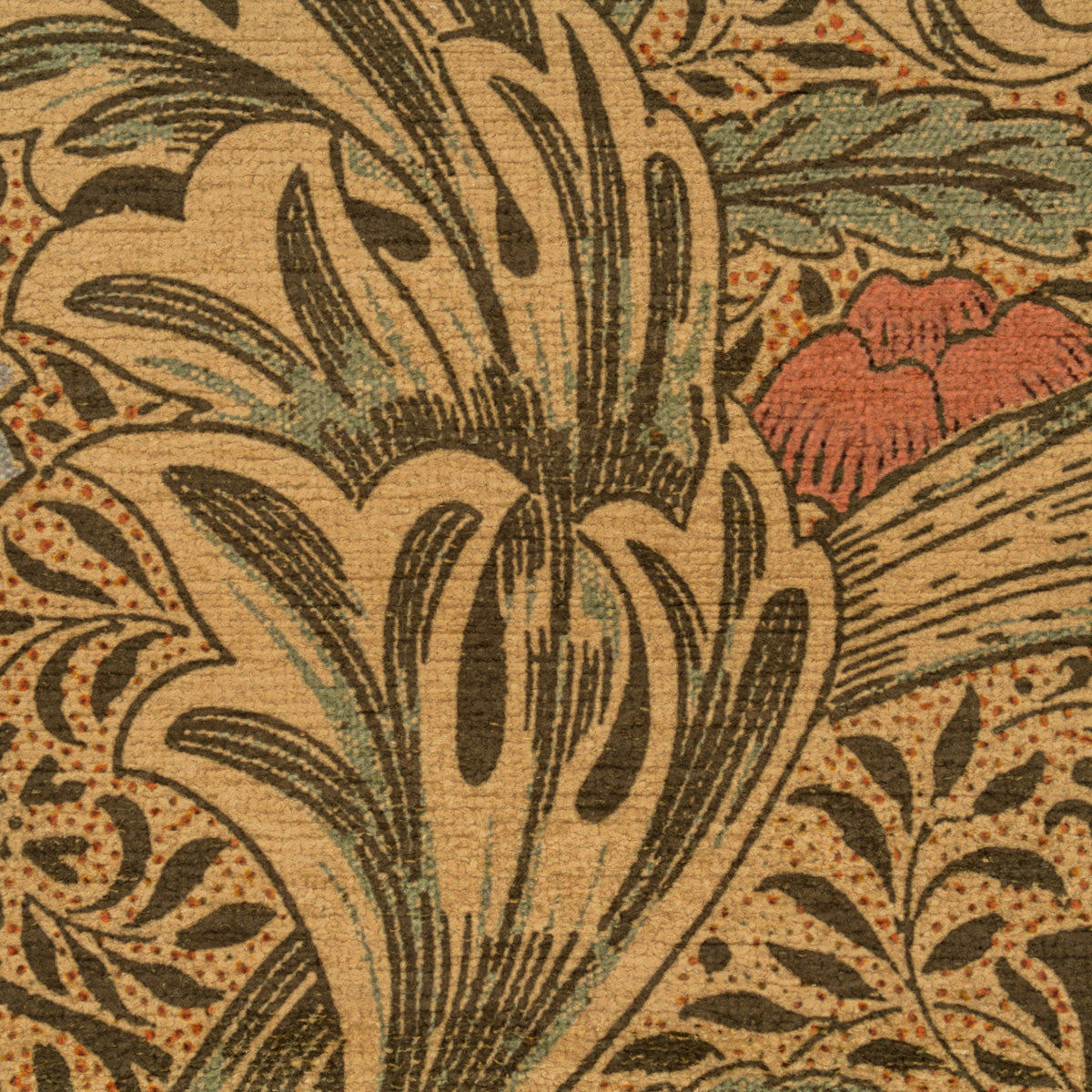 Washable Corncockle Beige Runner - William Morris