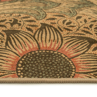 Washable Corncockle Beige Runner - William Morris