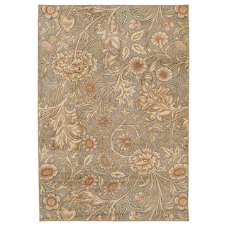 Washable Double Bough Blue Rug - William Morris