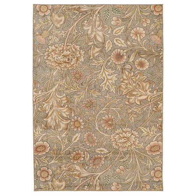 Washable Double Bough Blue Rug - William Morris