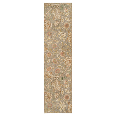 Washable Double Bough Blue Runner - William Morris