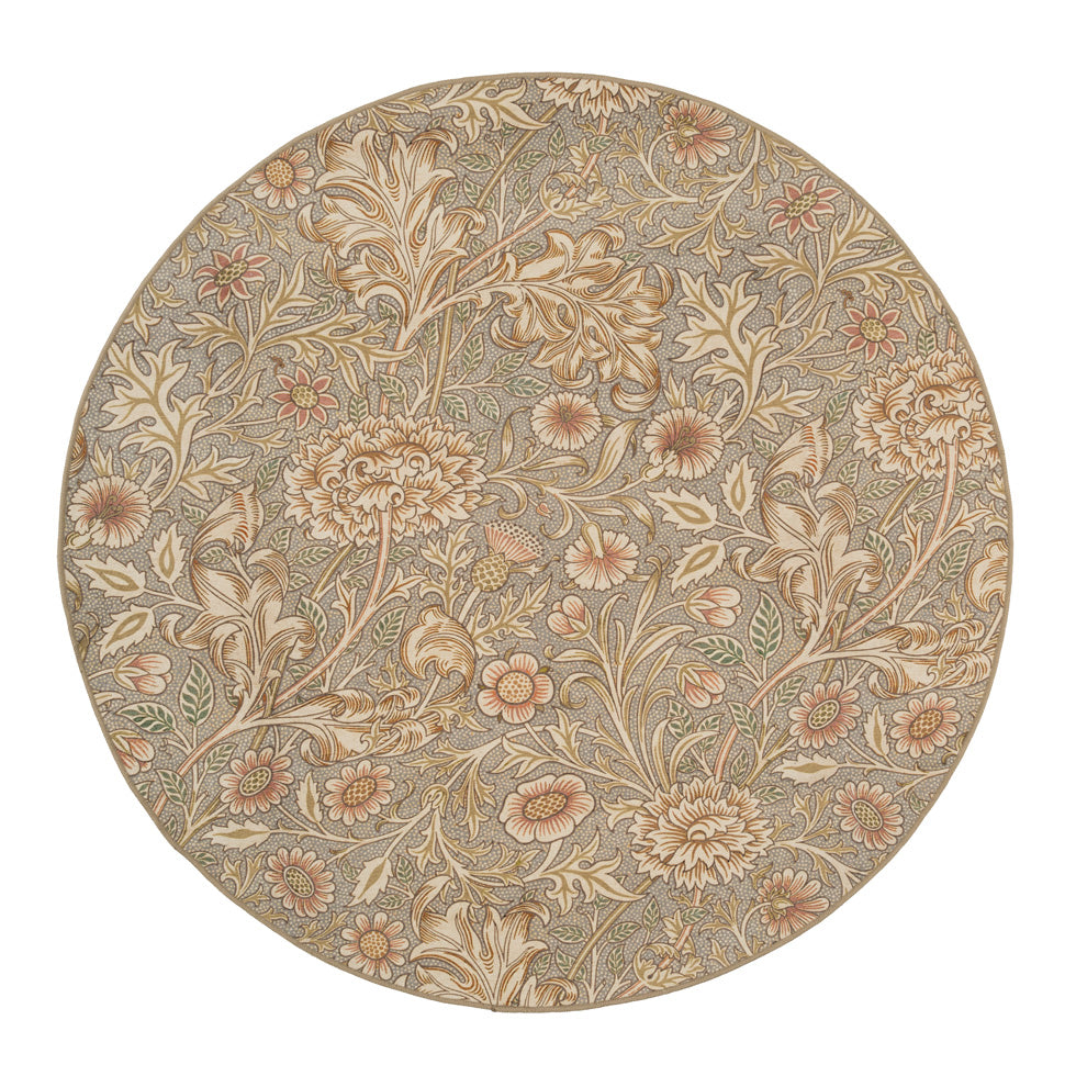 Washable Double Bough Blue Circle - William Morris