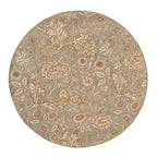 Washable Double Bough Blue Circle - William Morris