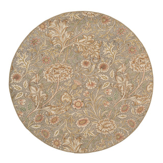 Washable Double Bough Blue Circle - William Morris