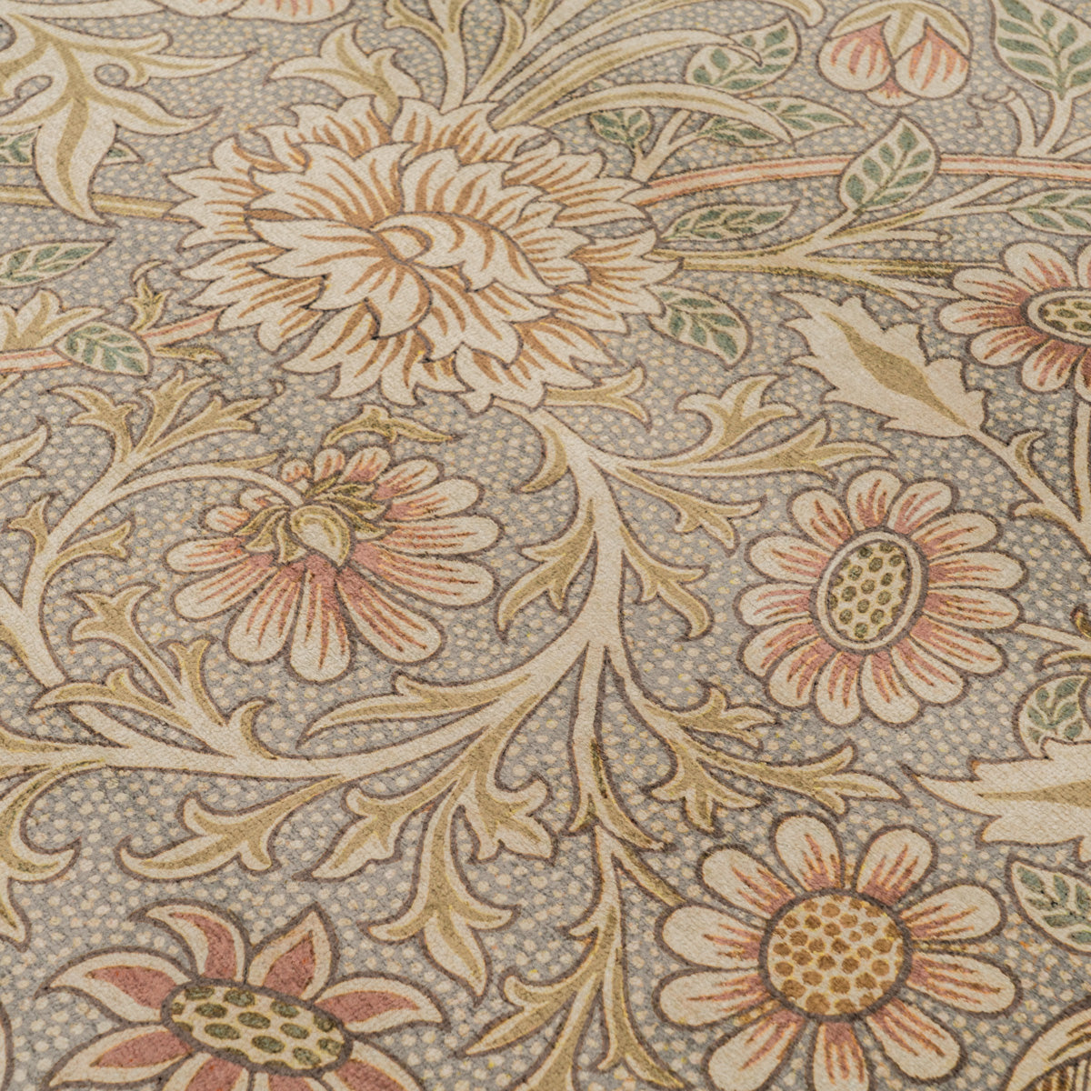 Washable Double Bough Blue Circle - William Morris