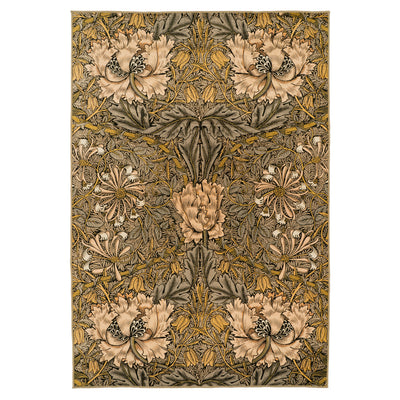 Washable Honeysuckle Golden Rug - William Morris