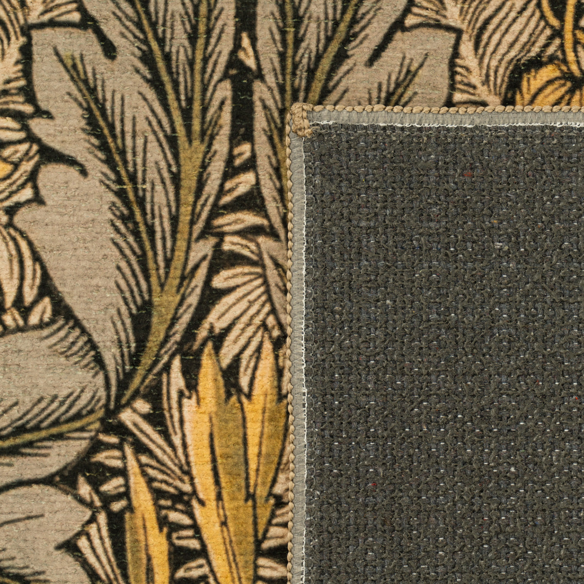 Washable Honeysuckle Golden Rug - William Morris