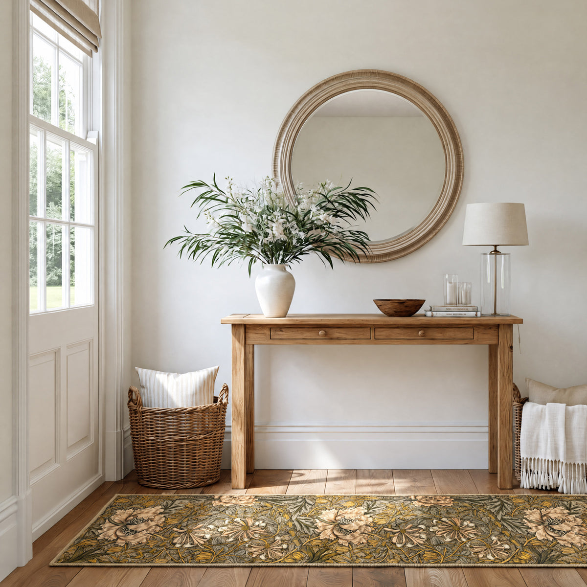 Washable Honeysuckle Golden Runner - William Morris