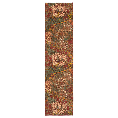 Washable Honeysuckle Pink Runner - William Morris