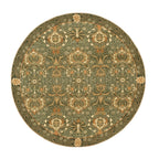 Washable Pomegranate Green Circle - William Morris