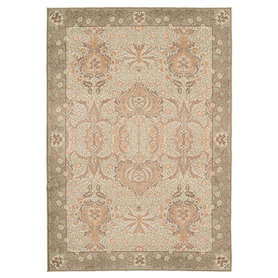 Washable Pomegranate Sage Rug - William Morris