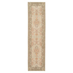 Washable Pomegranate Sage Runner - William Morris