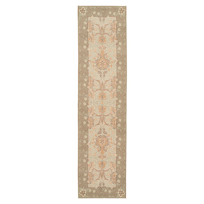 Washable Pomegranate Sage Runner - William Morris