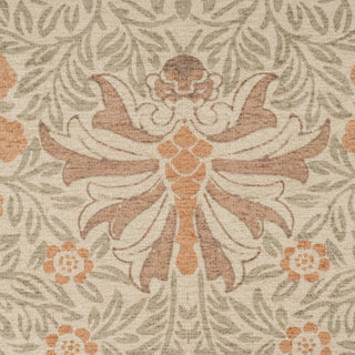 Washable Pomegranate Sage Runner - William Morris