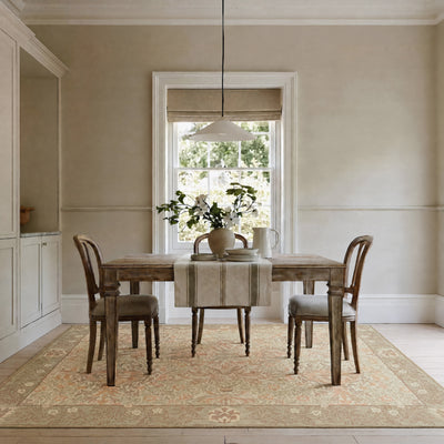 Washable Pomegranate Sage Rug - William Morris