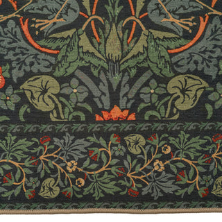 Washable Strawberry Thief Navy Runner - William Morris