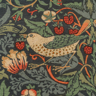Washable Strawberry Thief Navy Runner - William Morris