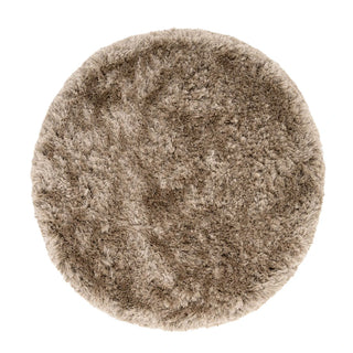 Plush Soft Greige Shaggy Rug - Zia