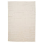 Soft Cream Scribble Rug - Zola