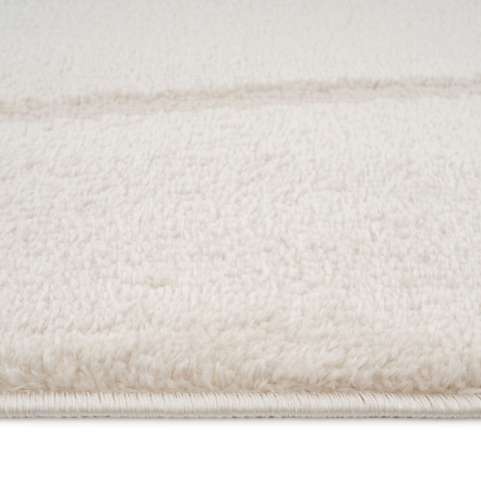 Soft Cream Scribble Rug - Zola