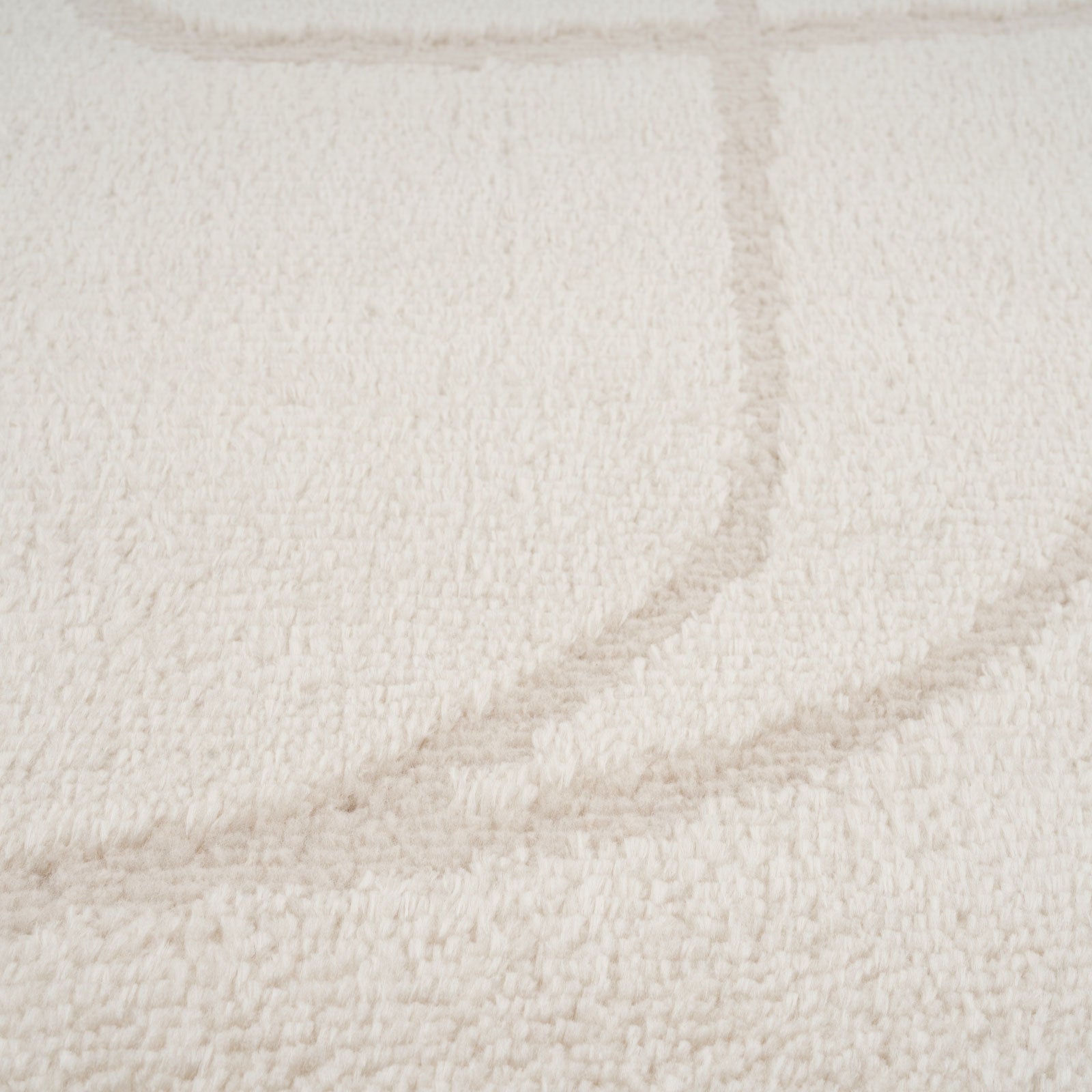 Soft Cream Scribble Rug - Zola