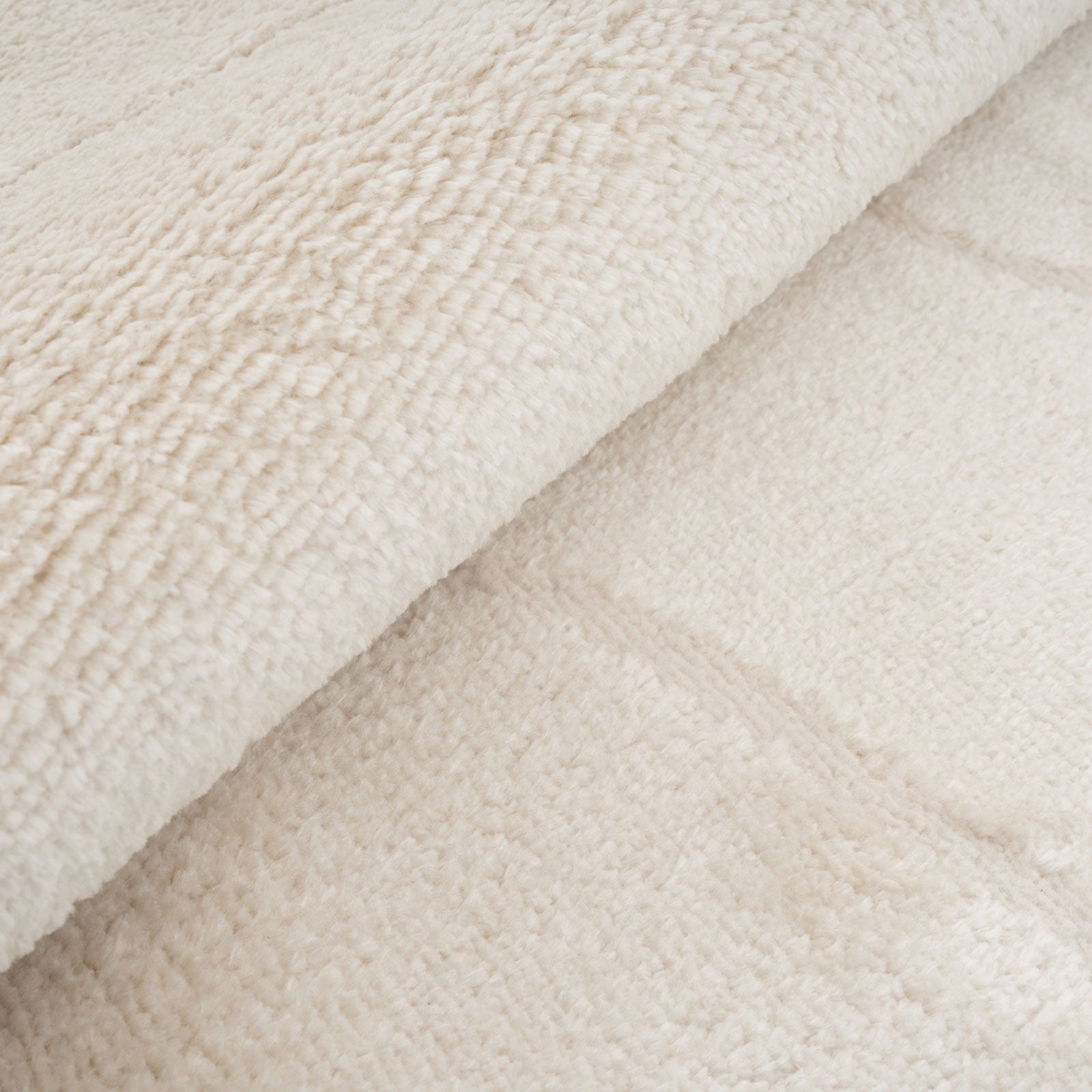 Soft Cream Scribble Rug - Zola