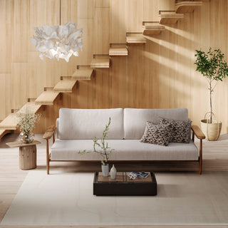 Soft Cream Scribble Rug - Zola
