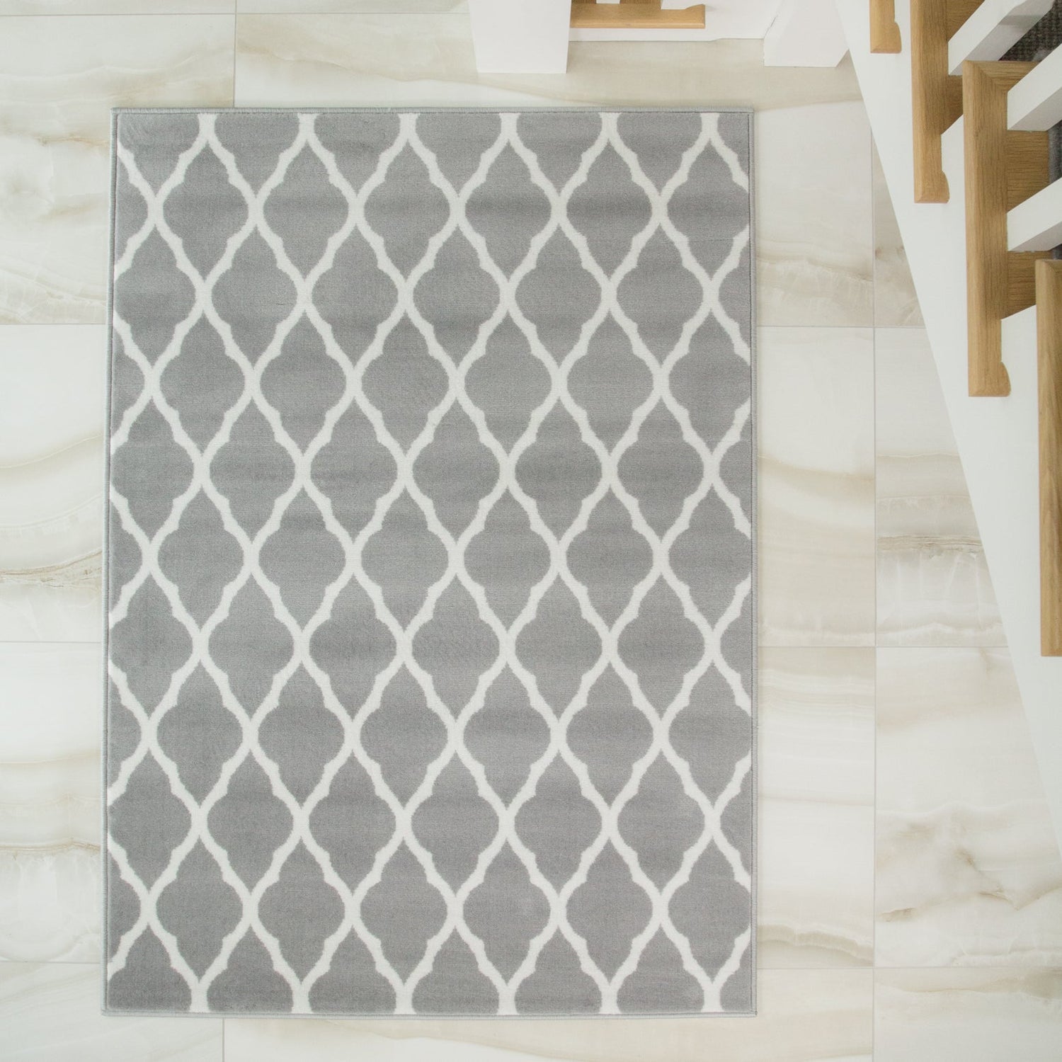 Trellis Grey Rug