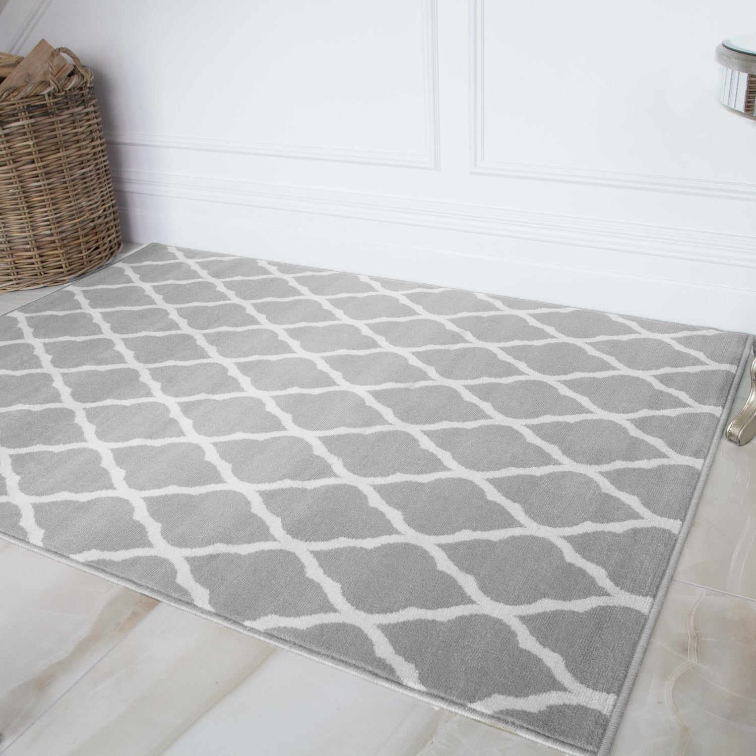 Trellis Grey Rug